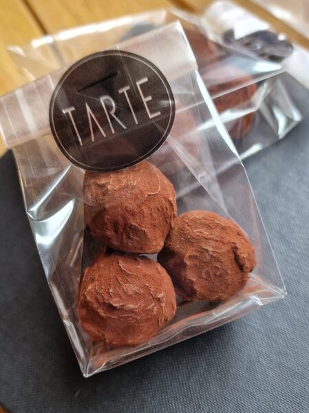 Dark chocolate truffes (3pc)