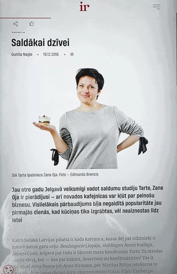 Žurnāls "Ir", 2018 gada decembris